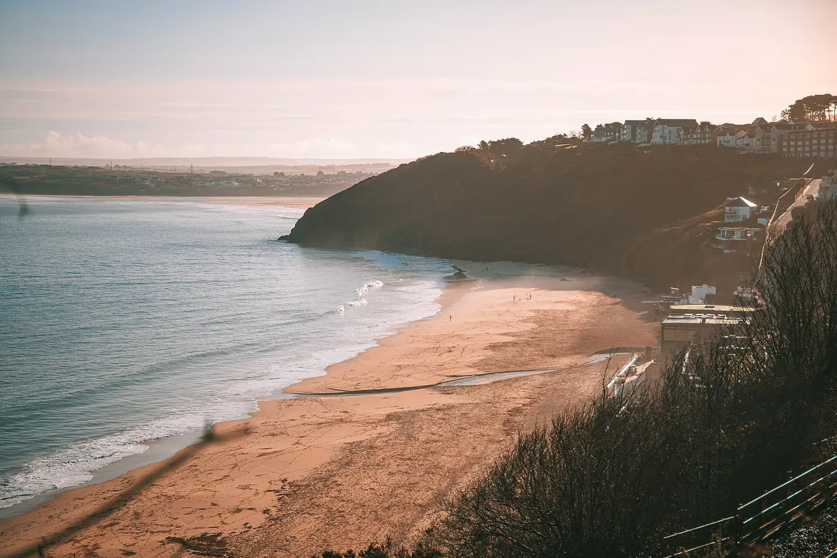 Morning light on Carbis Bay beach